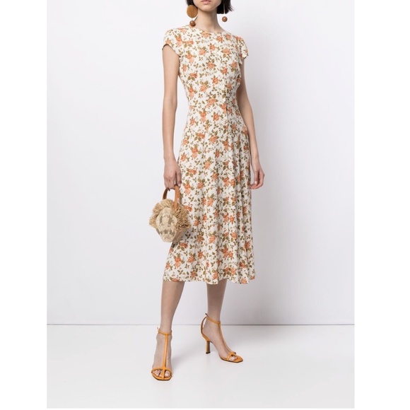Reformation Dresses & Skirts - NWOT Reformation pastel chic Floral Midi Dress size 8
